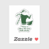 Vinyl Stickers with winter illustration (Vel)