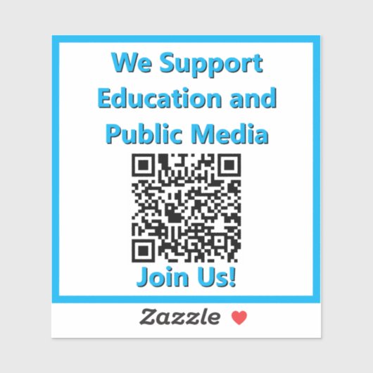 Vinyl Support Sticker zonder merknaam (Vel)