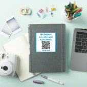 Vinyl Support Sticker zonder merknaam (iPad Cover)