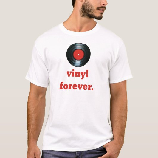 Vinyl T-shirt (Voorkant)