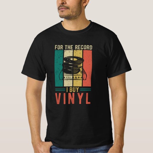 Vinyl T-shirt (Voorkant)