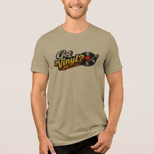 Vinyl T-shirt gekregen (Voorkant)