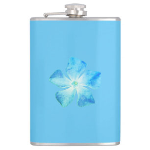 Vinyl verpakt Flask bloem stijl ontwerp Heupfles