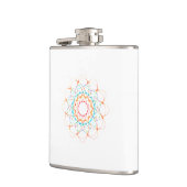 Vinyl verpakt Flask stijl ontwerp Heupfles (Links)