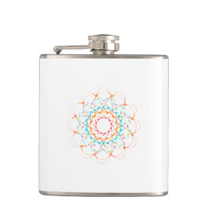 Vinyl verpakt Flask stijl ontwerp Heupfles
