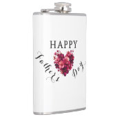 Vinyl verpakte fles – Vaderdag editie Heupfles (Rechts)