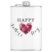 Vinyl verpakte fles – Vaderdag editie Heupfles (Voorkant)