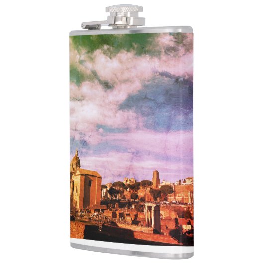 Vinyl verpakte kolf met aangepaste tekst heupfles (Links)