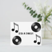 Vinyl Verslag Briefkaart (Staand voorkant)