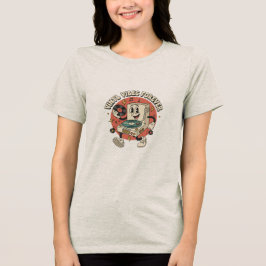 Vinyl Vibes Voor Altijd Tri-Blend Shirt