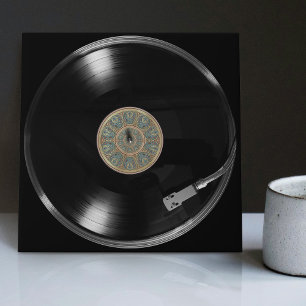 Vinyl Vintage Retro Record Ontwerp Tegeltje