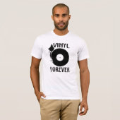 vinyl voor altijd t-shirt (Voorkant volledig)