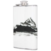 Vinyl Wrapped Flask "Black Mountain" Heupfles (Links)