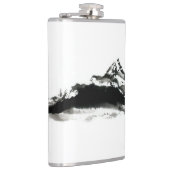 Vinyl Wrapped Flask "Black Mountain" Heupfles (Rechts)