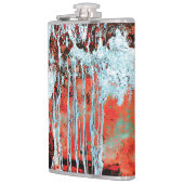 Vinyl Wrapped Flask – Corrosion Pulse Heupfles (Links)