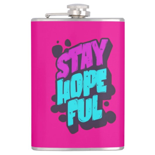 Vinyl Wrapped Flask Heupfles (Voorkant)