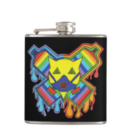 Vinyl Wrapped Flask Heupfles
