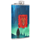 Vinyl Wrapped Flask Heupfles (Rechts)