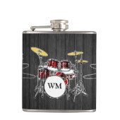Vinyl Wrapped Flask Heupfles (Voorkant)