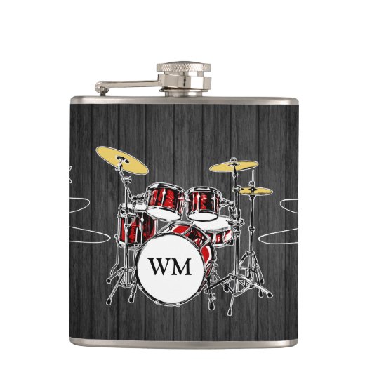 Vinyl Wrapped Flask Heupfles (Voorkant)