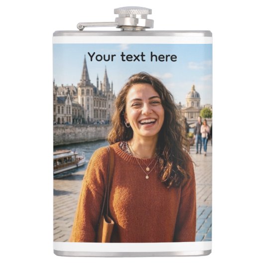 Vinyl Wrapped Flask Heupfles (Voorkant)