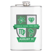 Vinyl Wrapped Flask Heupfles (Voorkant)