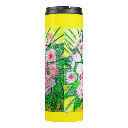 Vinyl Wrapped Flask Thermosbeker (Achterkant)