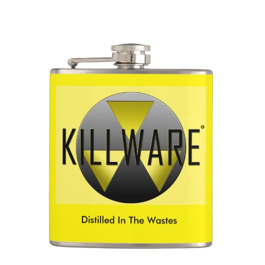 Vinyl Wrapped KillWare® Flask Heupfles (Voorkant)