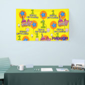 Vinylbanner, Happy First Birthday Banner, #1 Spandoek (Beurs)