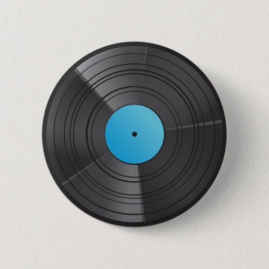 Vinylblauw Button (Voorkant)