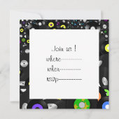 Vinylblikjes - LP en 45's Kaart (Achterkant)