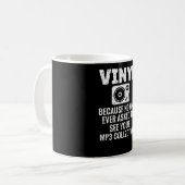 Vinylcollector | Vinyllovers Vinylschijven Koffiemok (Voorkant links)