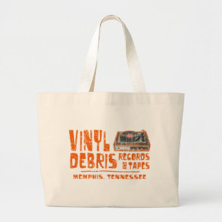 Vinyldebris-records Grote Tote Bag