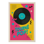 Vinyle Pop Art - Poster (Voorkant)