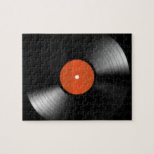 Vinyle Record Legpuzzel (Horizontaal)