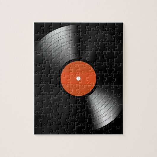 Vinyle Record Legpuzzel (Verticaal)
