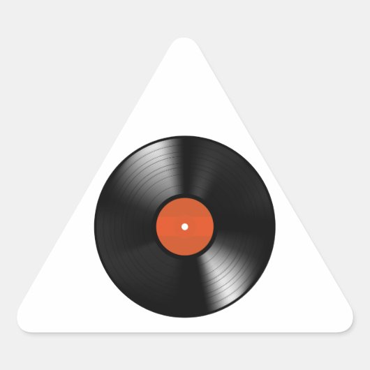 Vinyle Record Sticker (Voorkant)