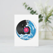 Vinylgolf Briefkaart (Staand voorkant)