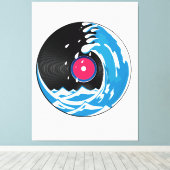 Vinylgolf Canvas Afdruk (Insitu (Houten vloer))