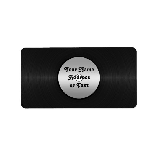 VinylKijk-LP-record Etiket (Voorkant)