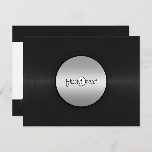 VinylKijk-LP-record Kaart (Voorkant / Achterkant)