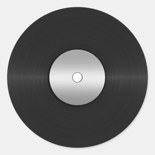VinylKijk-LP-record Ronde Sticker (Voorkant)