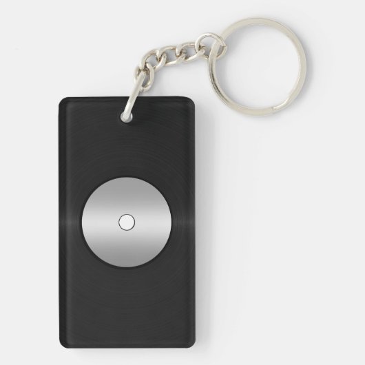 VinylKijk-LP-record Sleutelhanger (achterkant)