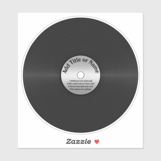 VinylKijk-LP-record Sticker (Vel)