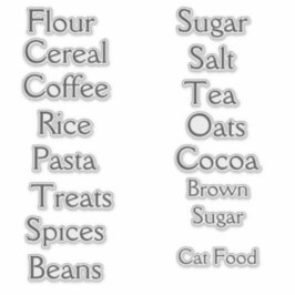 vinyllaag van paniekstrips sticker