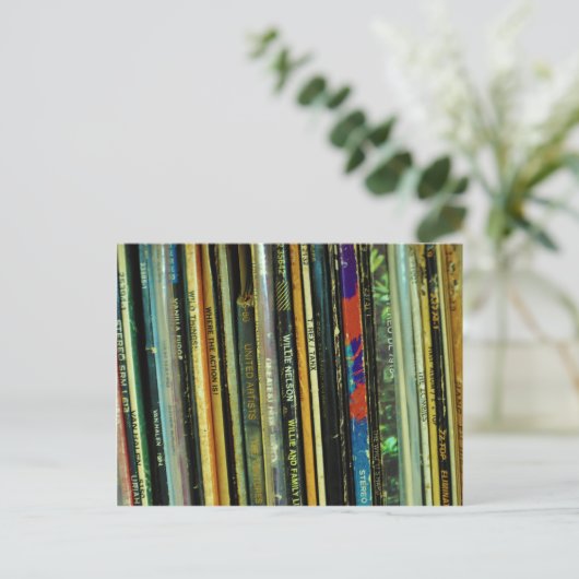 Vinylleven 1 briefkaart (Staand voorkant)