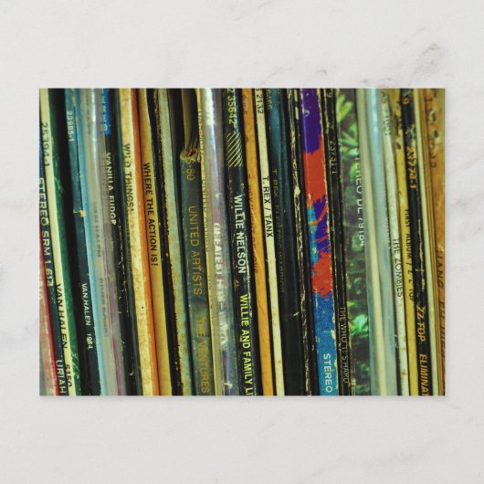 Vinylleven 1 briefkaart (Voorkant)