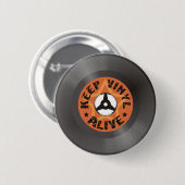 Vinyllevend Ronde Button 5,7 Cm (Voorkant /achterkant)