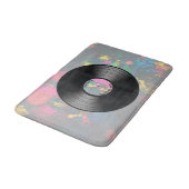  vinylmuziek Record Nightclub of dansventilator Badmat (Gekanteld)