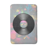  vinylmuziek Record Nightclub of dansventilator Badmat (Voorkant Verticaal)